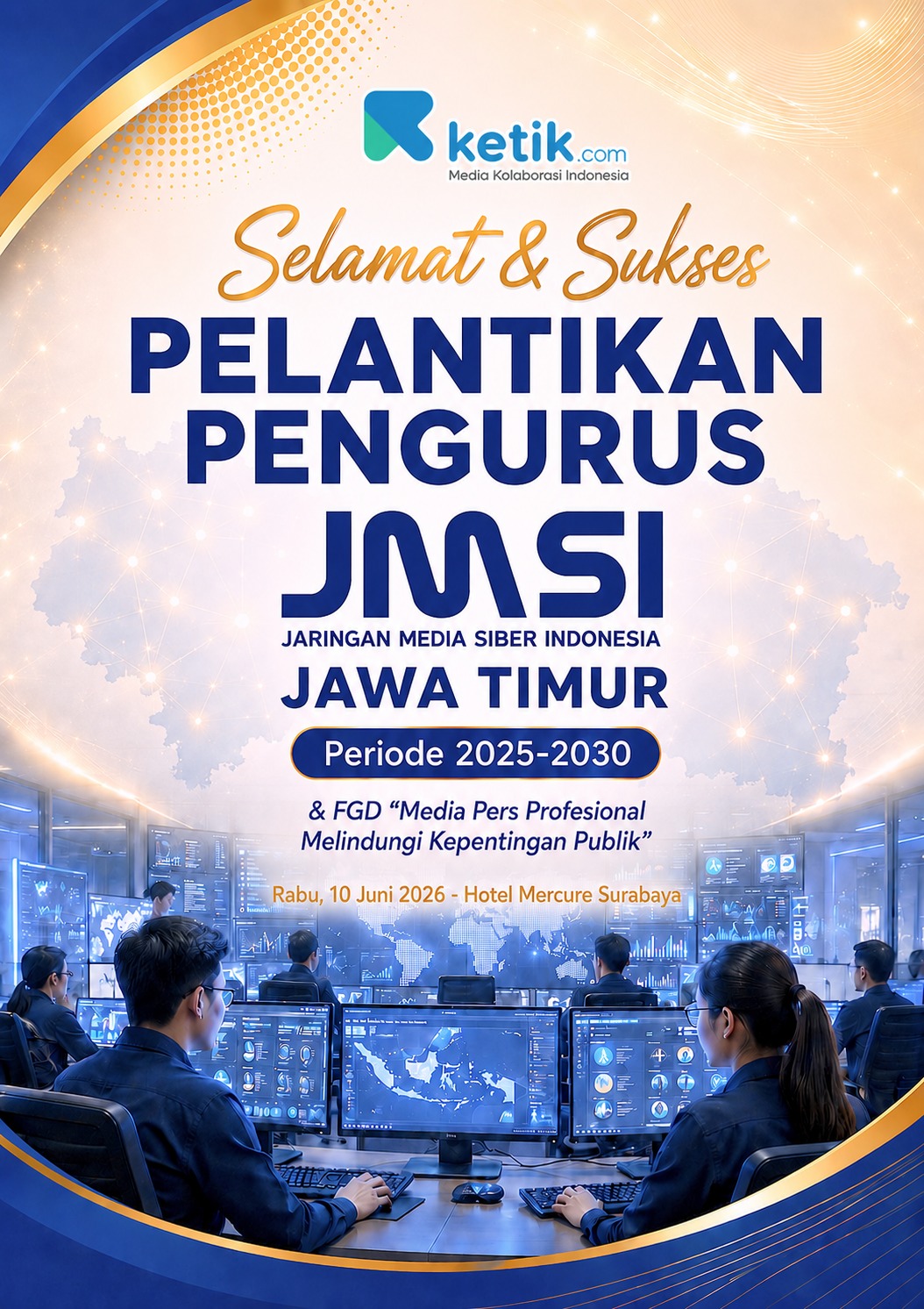 Ucapan pelantikan kepengurusan JMSI