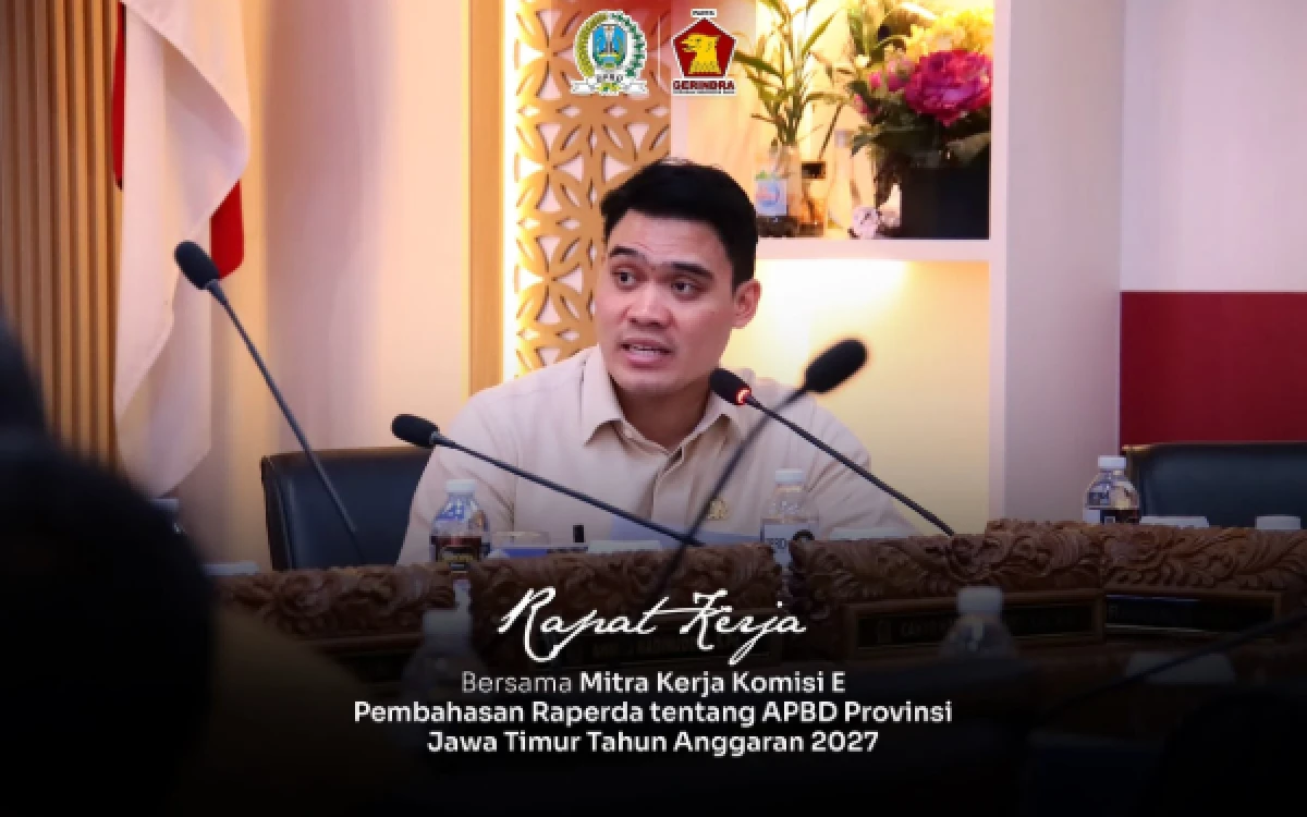 Thumbnail Berita - DPRD Jatim Tekankan Pemerataan Pendidikan dan Kesehatan dalam Pembahasan APBD Jatim 2027