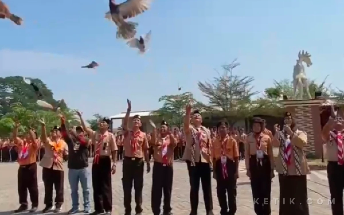 Thumbnail Berita - Jambore Ranting Balongpanggang 2026 Usung Pramuka Digital Menuju Indonesia Emas 2045