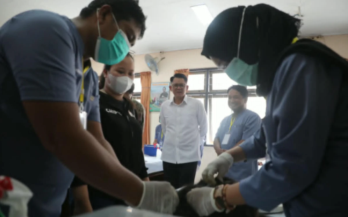 Thumbnail Berita - Pemkab Sleman Gelar Vaksinasi Rabies Gratis, Ratusan Pemilik Anabul Padati Halaman DP3