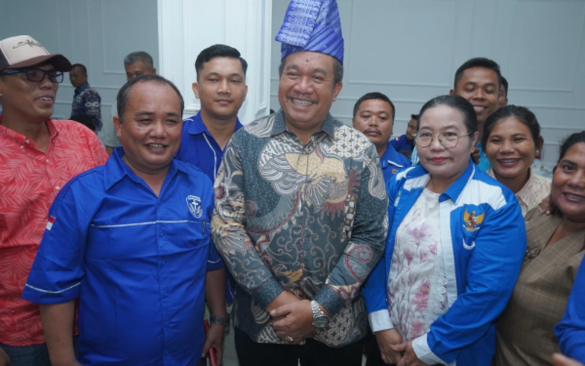 Thumbnail Berita - Taufik Zainal Abidin Hadiri Pelantikan Pengurus DPC GAMKI Asahan 2026–2029