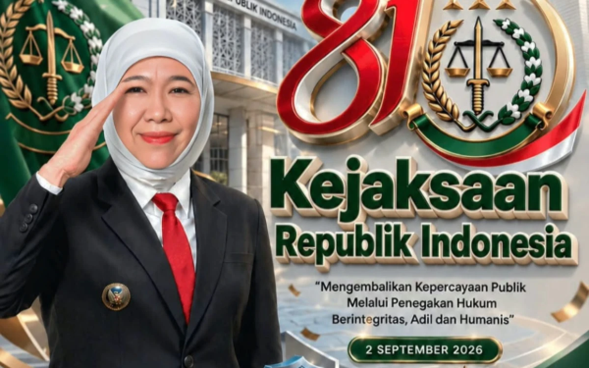 Thumbnail Berita - Peringatan Hari Lahir Kejaksaan RI Ke-81, Khofifah Apresiasi Penegakan Hukum Berintegritas, Adil dan Humanis
