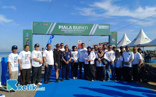 Thumbnail Berita - Kejurda Triathlon Piala Bupati Situbondo Dihadiri 1000 Atlet dari 22 Kabupaten