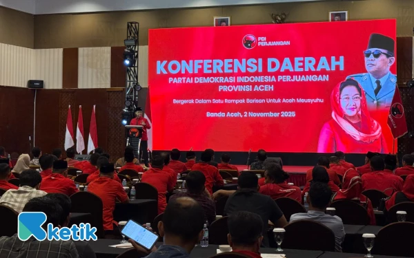 Thumbnail Berita - Tok! Jamaluddin Idham Resmi Pimpin PDI Perjuangan Aceh