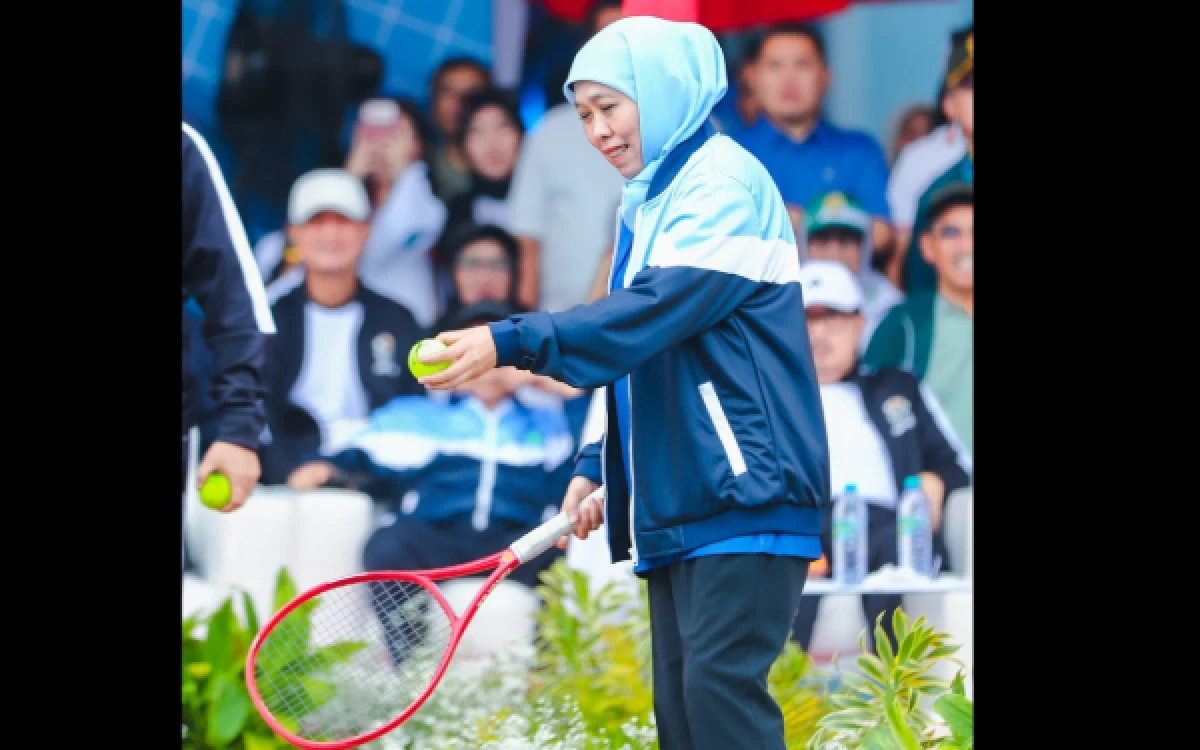 Gubernur Khofifah Dampingi Ketua MA Buka Kejurnas Tenis di Malang, Ajak Perkuat Persaudaraan Nasional dan Dongkrak Sport Tourism Jatim