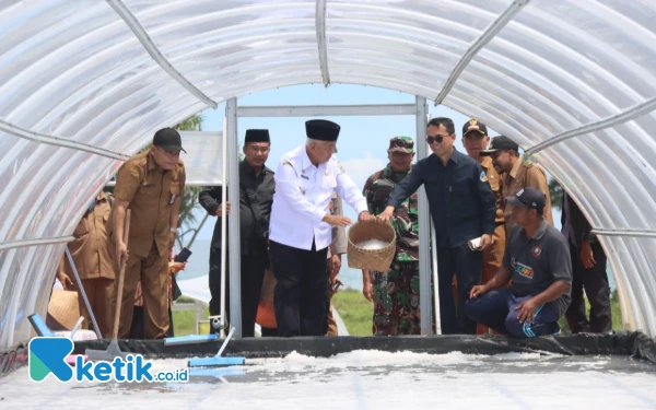 Diresmikan Bupati Malang, Wisata Edukasi Garam Tunnel Bisa Produksi hingga 5 Ton