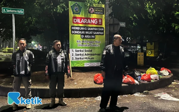 Terciduk OTT Satgas Sampah Sidoarjo, Ini ”Hukuman Berat” Pembuang Sampah Sembarangan