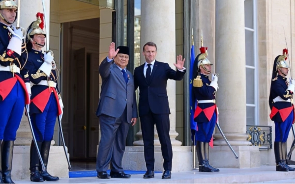 Bertemu Macron di Istana Élysée, Prabowo Perkuat Kerja Sama Indonesia–Prancis