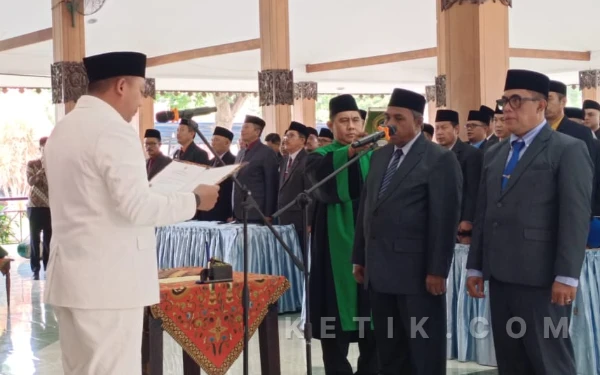 Bupati Situbondo Lantik dan Rotasi 26 Jabatan Pimpinan Tinggi Pratama