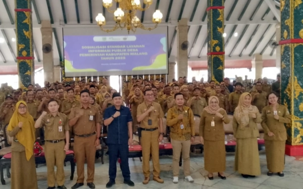 Thumbnail Pemkab Malang Sosialisasikan Layanan Informasi Publik Desa, Sekdes Diminta Tak Alergi Pers