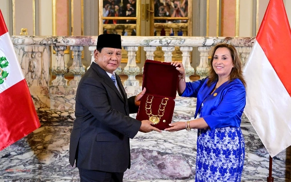 Thumbnail Presiden Prabowo Terima Penghargaan Tertinggi dari Pemerintah Peru