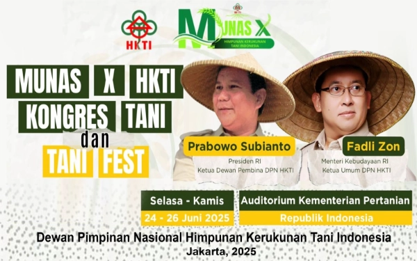 Thumbnail Munas X HKTI Siap Digelar, Presiden Prabowo Dijadwalkan Hadir