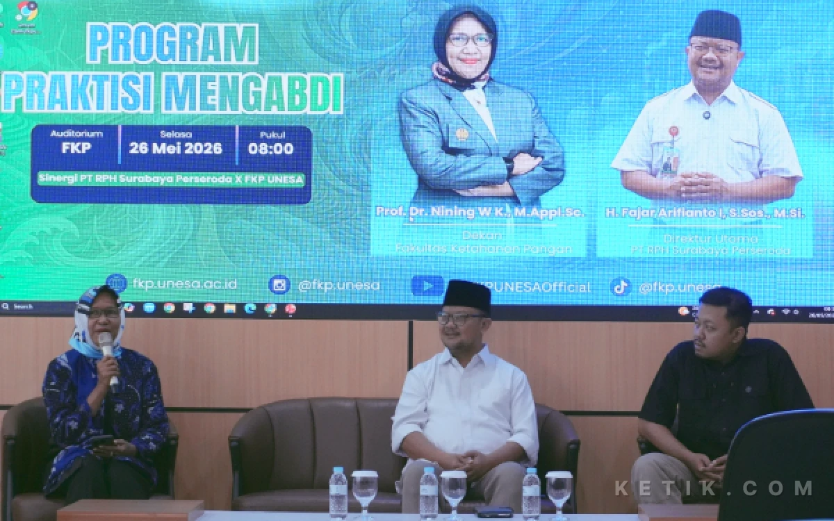 Thumbnail Berita - RPH Surabaya dan FKP Unesa Perkuat Sinergi Ketahanan Pangan dan Kehalalan Produk