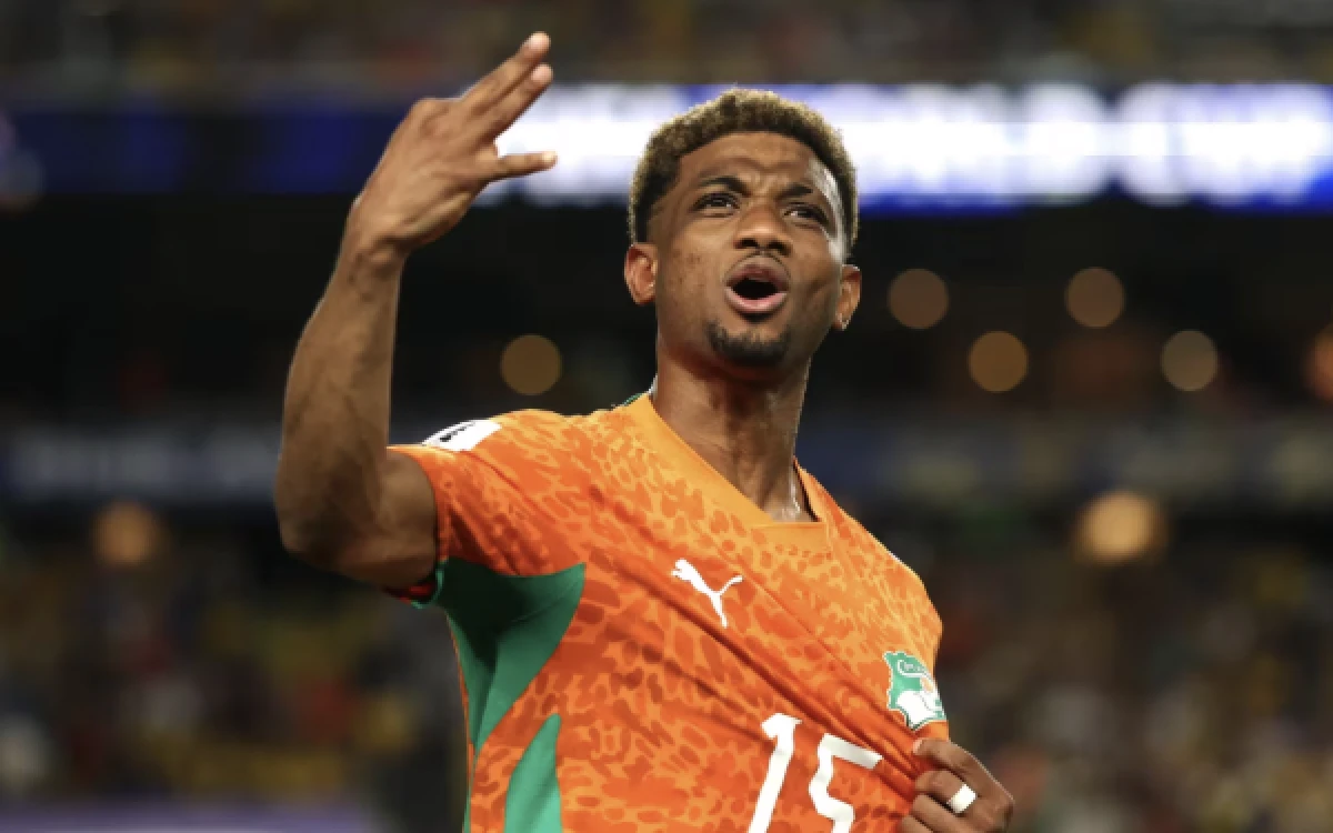 Thumbnail Berita - Hasil Piala Dunia 2026: Gol Ujung Laga Pemain MU Bawa Pantai Gading Menang 1-0 Atas Ekuador