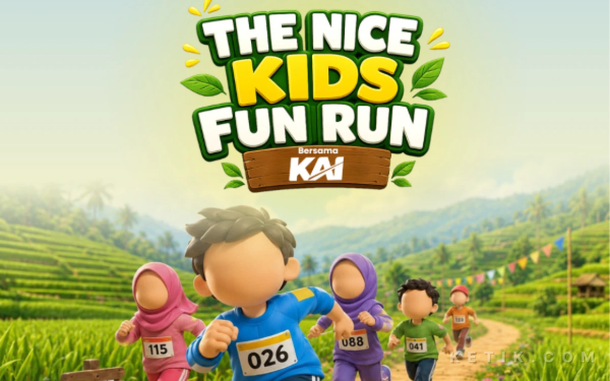 Thumbnail Berita - Momen Liburan Sekolah, KAI Daop 7 Madiun Hadirkan Edukasi Kereta Api di The Nice Kids Fun Run