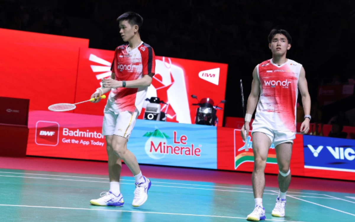 Thumbnail Berita - Kehilangan Momentum, Raymond/Joaquin Gagal Persembahkan Gelar untuk Tuan Rumah