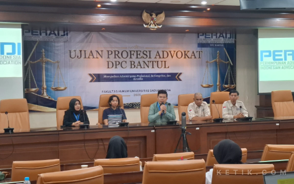 Thumbnail Berita - Komitmen Cetak Advokat Berkualitas, DPC Peradi Bantul Gelar Ujian Profesi Advokat 2026 di FH UGM