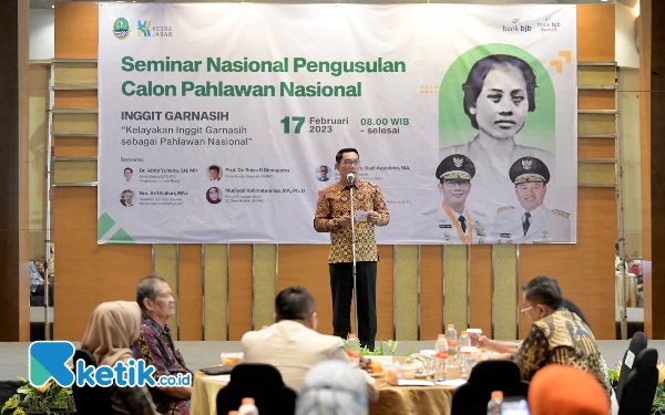 Pemprov Jabar Sempurnakan Usulan Inggit Garnasih Jadi Pahlawan Nasional