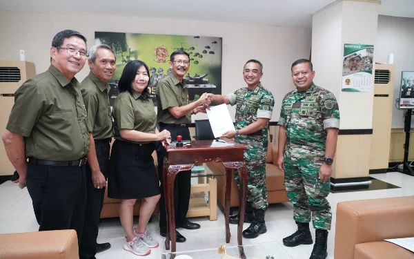 Teken MoU, PT ATM Kelola Lahan Ketahanan Pangan Milik Kostrad