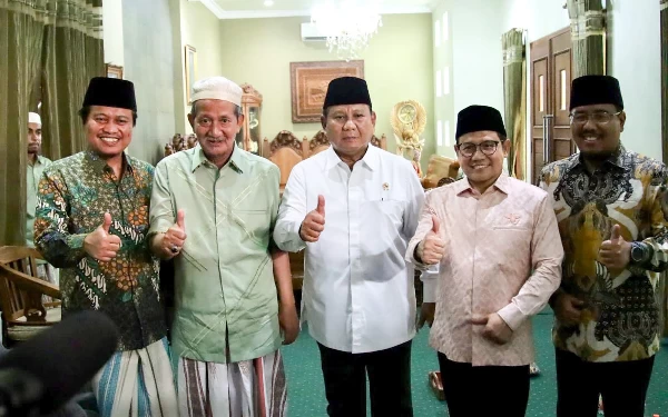 Thumbnail Momen Perjodohan Politik Prabowo-Muhaimin di Sidoarjo: Matangkan 2024