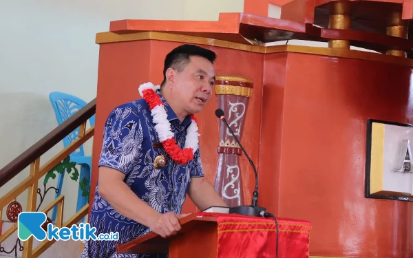 Gereja GPI Sion Air Merah Diresmikan, Bupati Freddy Thie Mulai Bangun Rumah Pastori