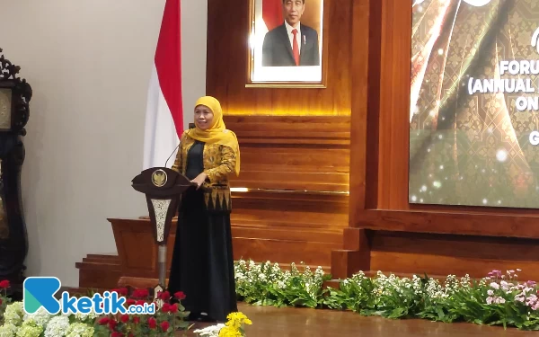 Silaturahmi Bersama Peserta AICIS, Khofifah Titip Pesan Menjaga Harmonisasi Kebhinekaan