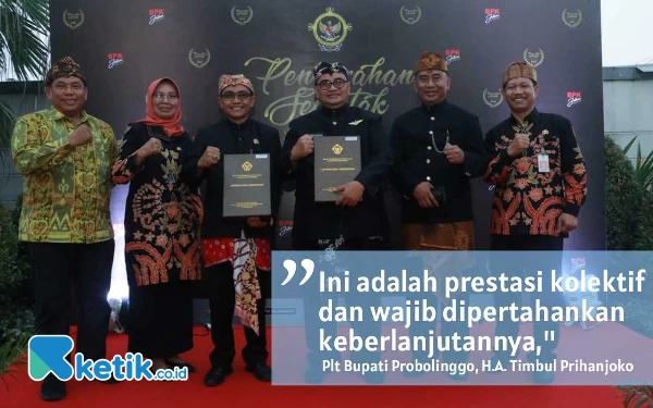 Sepuluh Kali, Pengelolaan APBD Kabupaten Probolinggo Raih WTP