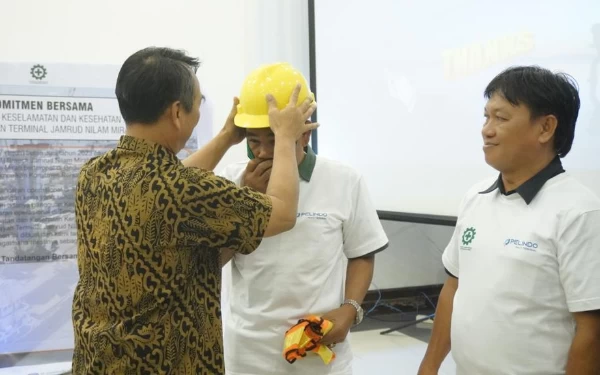 Pelindo Multi Terminal Tingkatkan Budaya K3 di Surabaya