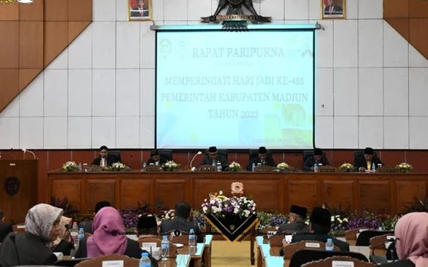 HUT ke-455 Kabupaten Madiun, Kaji Mbing Sebut Pemkab Sukses Antarkan Ratusan Desa Jadi Maju-Mandiri