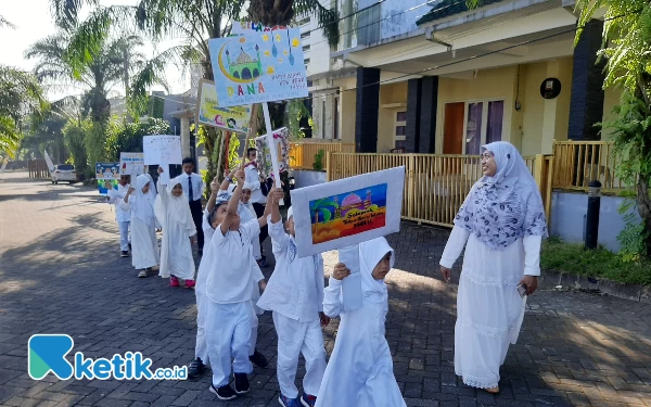 Semarak Siswa Chalidana Internasional Islamic School Malang Peringati 1 Muharram