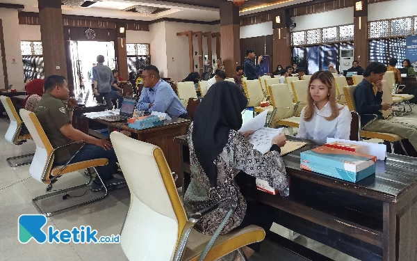 Thumbnail Talent Scouting Tarik Minat Ratusan Pencari Kerja di Kota Malang