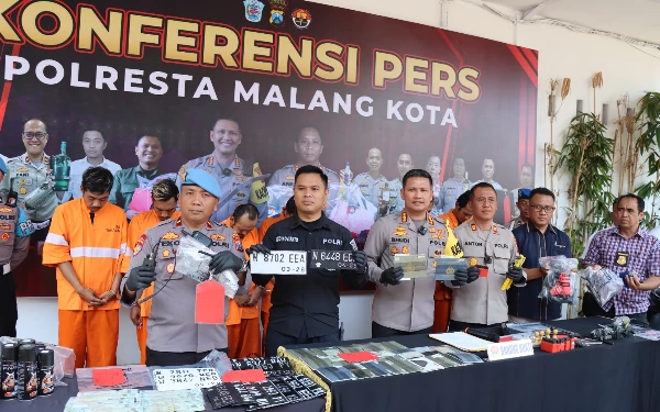 Sindikat Curanmor Ciut Dibekuk Polsek Lowokwaru