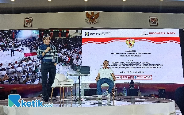 Thumbnail Menkumham Yasonna Laoly Ajak Mahasiswa UB Tumbuhkan Jiwa Nasionalisme