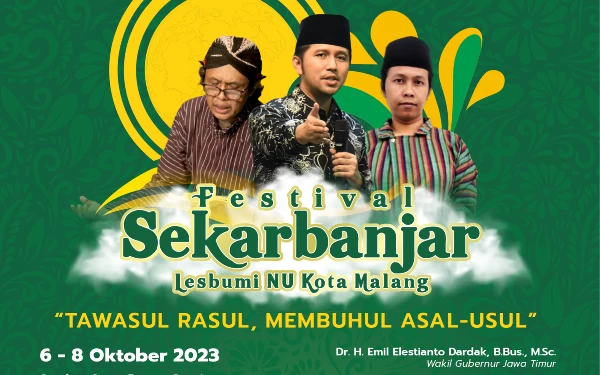 Thumbnail Lesbumi NU Kota Malang Hadirkan Festival Sekarbanjar, Catat Tanggalnya!