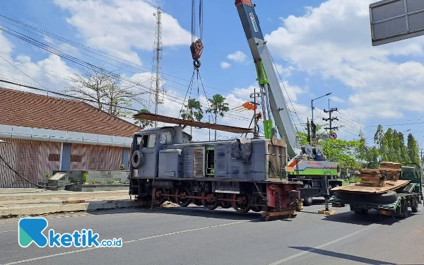 Daop 9 Siapkan Monumen Lokomotif D301-13, Kereta Api Lawas dari Jerman