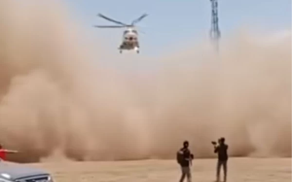 Thumbnail Ke Bondowoso, Helikopter Kapolda Jatim Hampir Gagal Landing