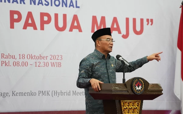 Thumbnail Menko PMK Sebut Potensi Anak Muda Papua Harus Diberdayakan