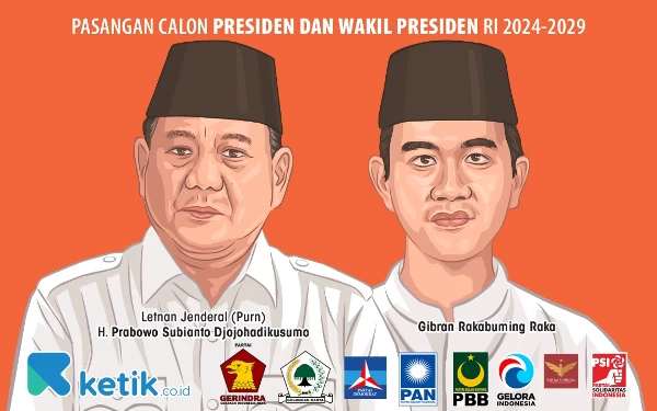 Pagi Ini Prabowo-Gibran Daftar ke KPU, Diawali Deklarasi di Indonesia Arena