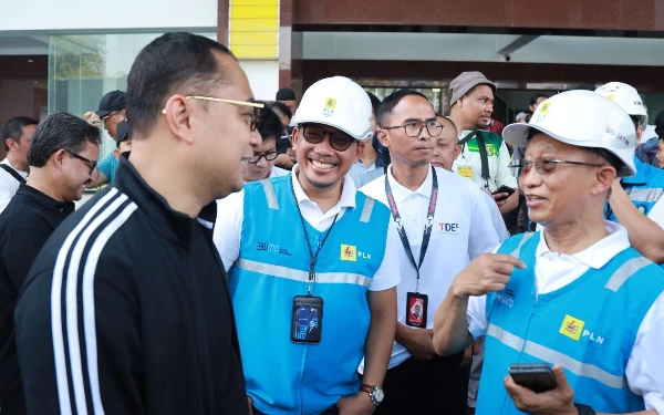 Thumbnail Wali Kota Surabaya Acungi Jempol PLN karena Sukses Amankan Listrik Selama Gelaran Piala Dunia U-17