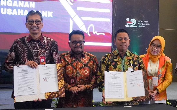 Perkuat Bisnis, Bank Jatim Jalin Kerja Sama KUB dengan Bank Lampung