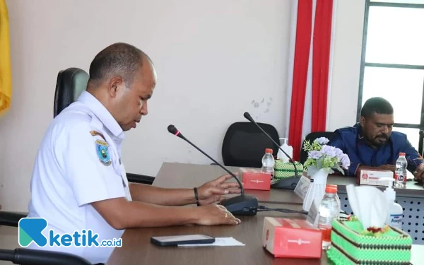Sekda Kaimana Terima Audiensi Anggota Dewan Majelis Rakyat Papua Barat