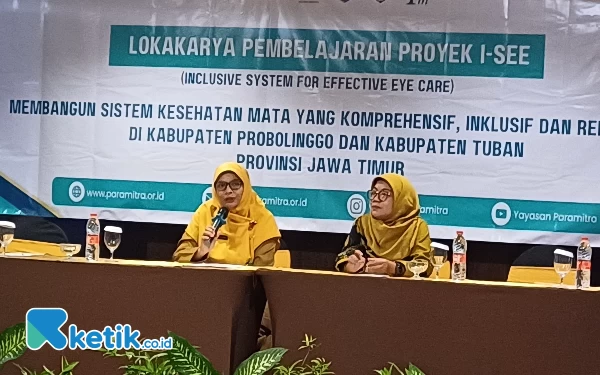 Cegah Terjadi Penyakit Mata, Yayasan Paramitra Gelar Lokakarya Pembelajaran Proyek I-See