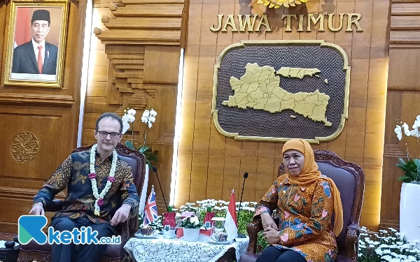 Pemprov Jatim Jalin Kerjasama dengan Inggris, Bahas Transportasi Publik Kereta Api di Surabaya