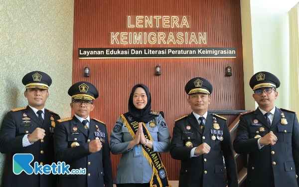 Imigrasi Surabaya Jadi Role Model Lewat Program Lentera Keimigrasian, Kakanwil Kemenkumham Jatim Beri Apresiasi