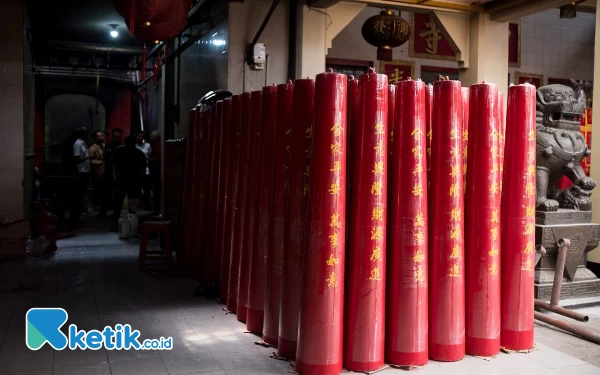 Thumbnail Sambut Hari Raya Imlek, Lilin-Lilin Vihara Bandung Siratkan Pesan Ini
