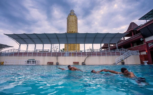 Thumbnail Berita - Menarik! Pemandian Sekarsari Mojokerto Beri Promo dengan Tunjukkan Bukti Telah Nyoblos