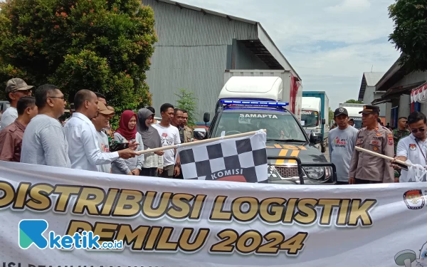 15.410 Kotak Suara Pemilu 2024 Mulai Didistribusikan KPU Bangkalan ke 18 Kecamatan