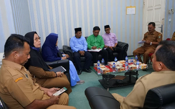 Civitas Akademika IAIDU Audiensi ke Pemkab Asahan