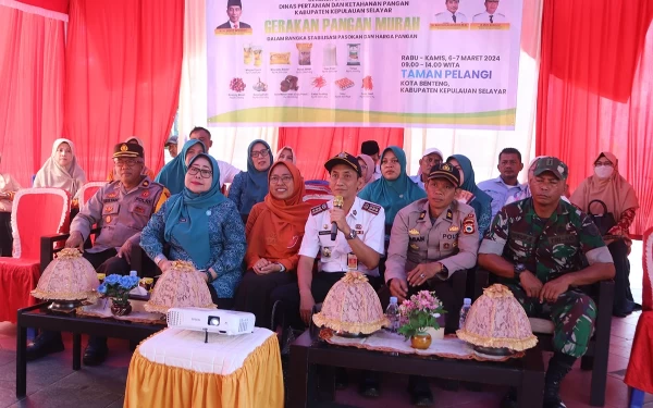 Jaga Harga Pangan, Pemkab Kepulauan Selayar Gelar GPM