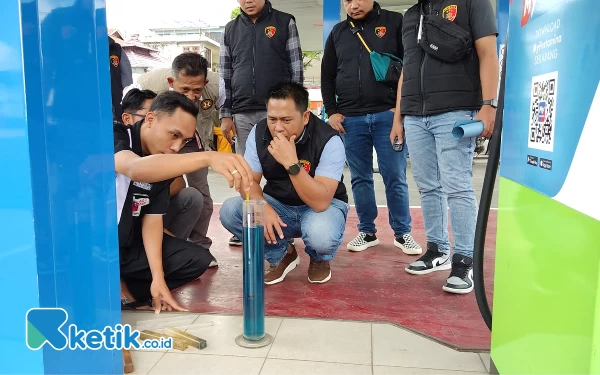 Thumbnail Polres Batu Akan Sanksi Tegas SPBU Nakal